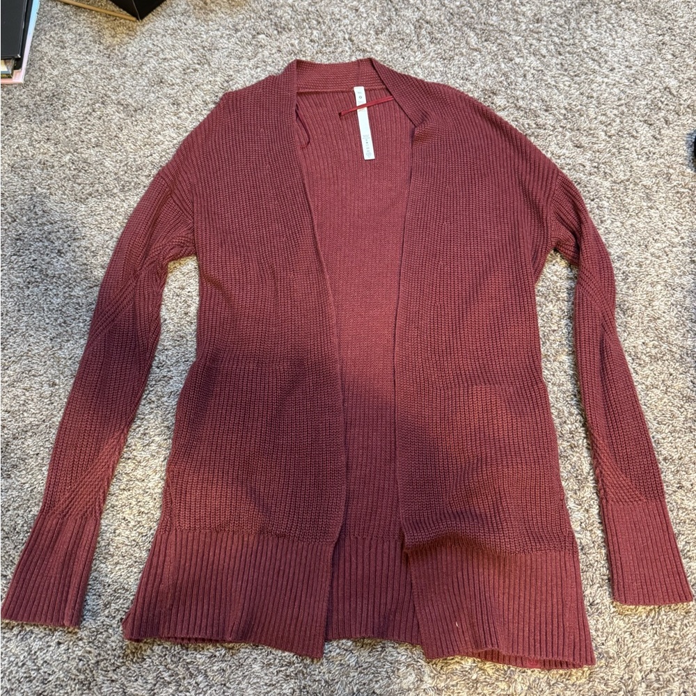 Lululemon Open Front Cardigan
